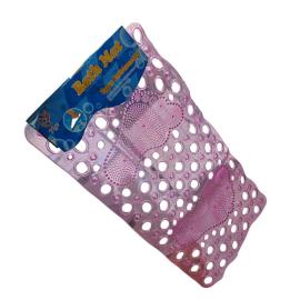ALFOMBRA ANTIDESLIZANTE GOMA SILICONA 63X33CM BAÑO DUCHA