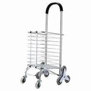 CARRO FERIA ALUMINIO (8 RUEDAS) PLEGABLE P/ ESCALERAS (PFW)